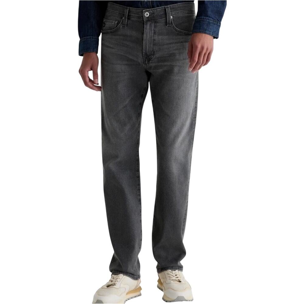 Adriano Goldschmied The Protege Straight Leg Jeans Denim Mid Rise Gray 34x34